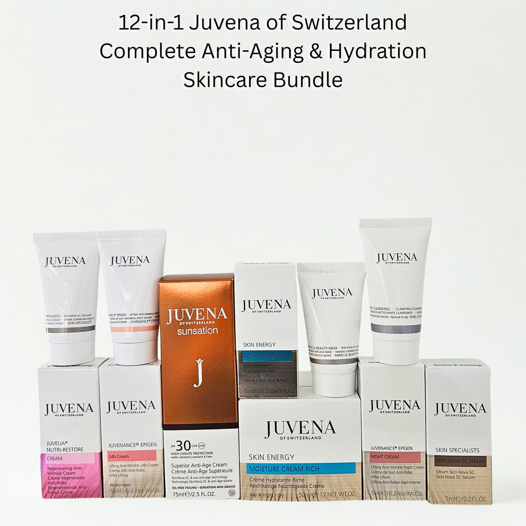 12-in-1 Juvena Skincare Bundle | Anti-Aging & Hydrating Creams and Serums TRNC