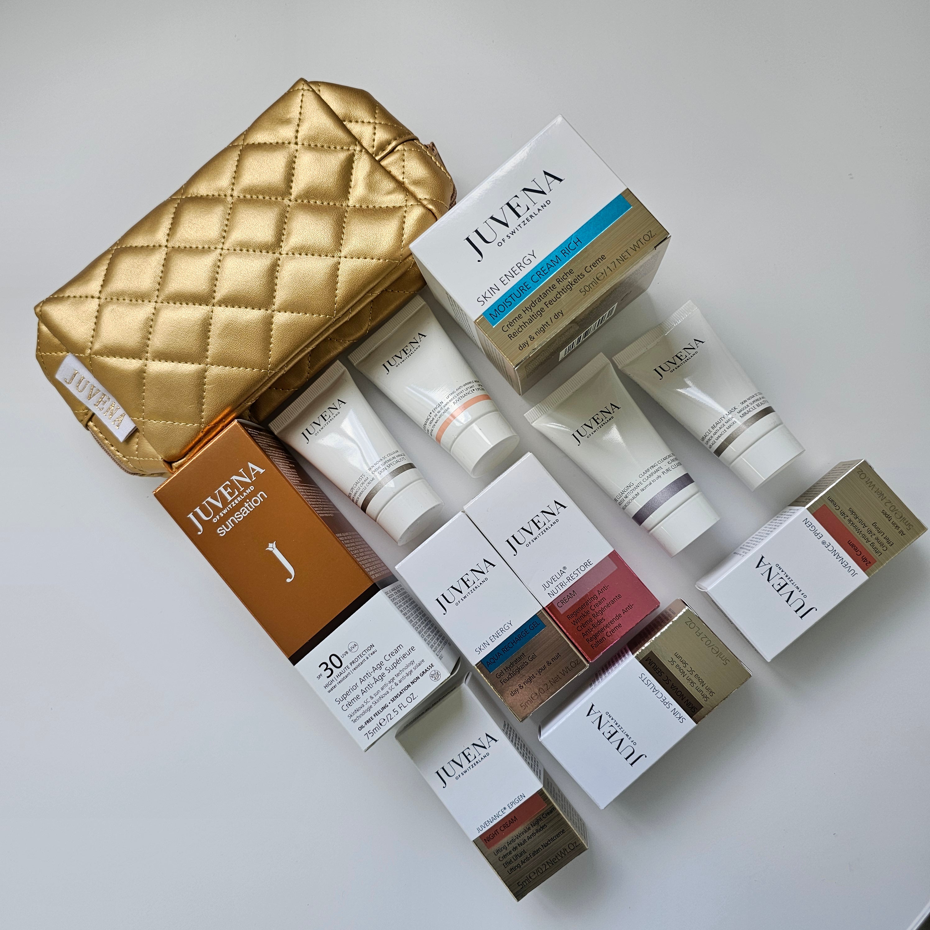 12-in-1 Juvena Skincare Bundle | Anti-Aging & Hydrating Creams and Serums TRNC