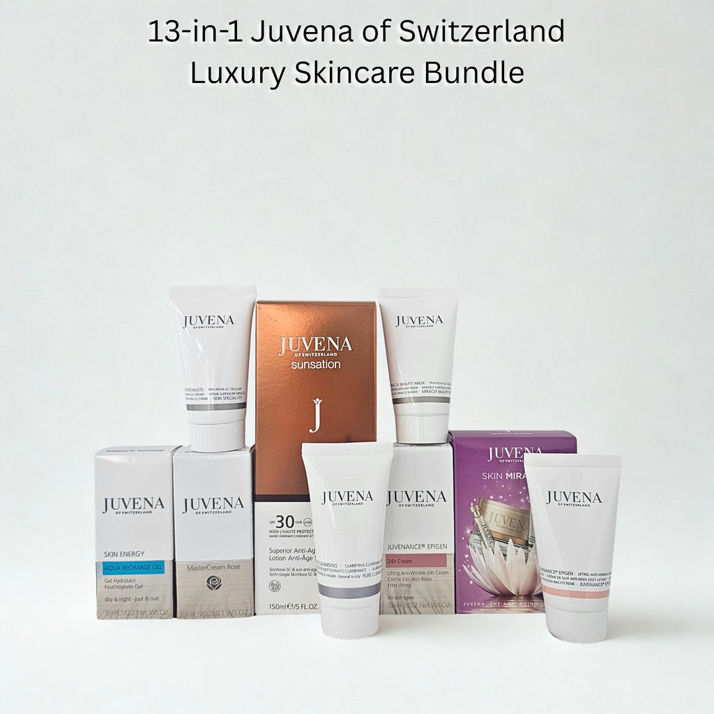 13-in-1 Juvena of Switzerland Luxury Skincare Bundle – Anti-Wrinkle, Hydration & Renewal Set
