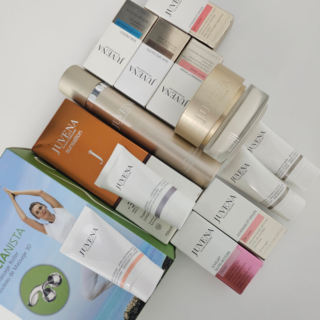 14-in-1 Juvena Anti-Aging & Skincare Luxury Bundle – Day & Night Creams, Serums, Mousse & Tools (15000 TL)