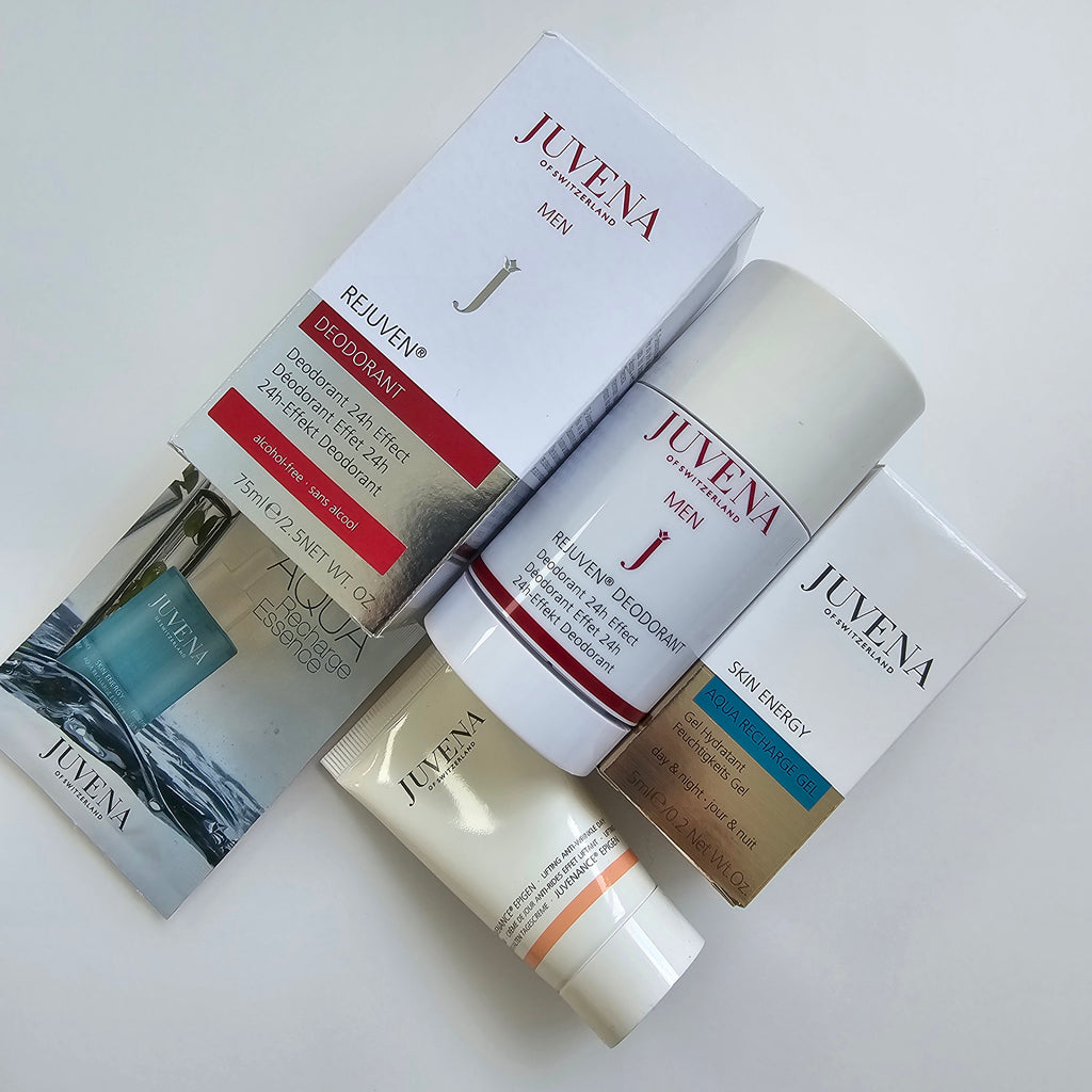 4-in-1 Juvena Men Skincare Bundle | Rejuven Deodorant & Night Cream TRNC