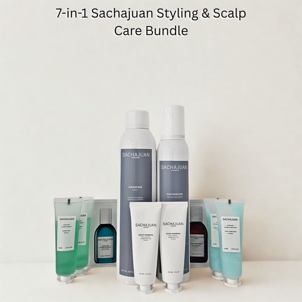 7-in-1 Sachajuan Haircare Bundle | Mousse, Spray, Scalp & Volume Care