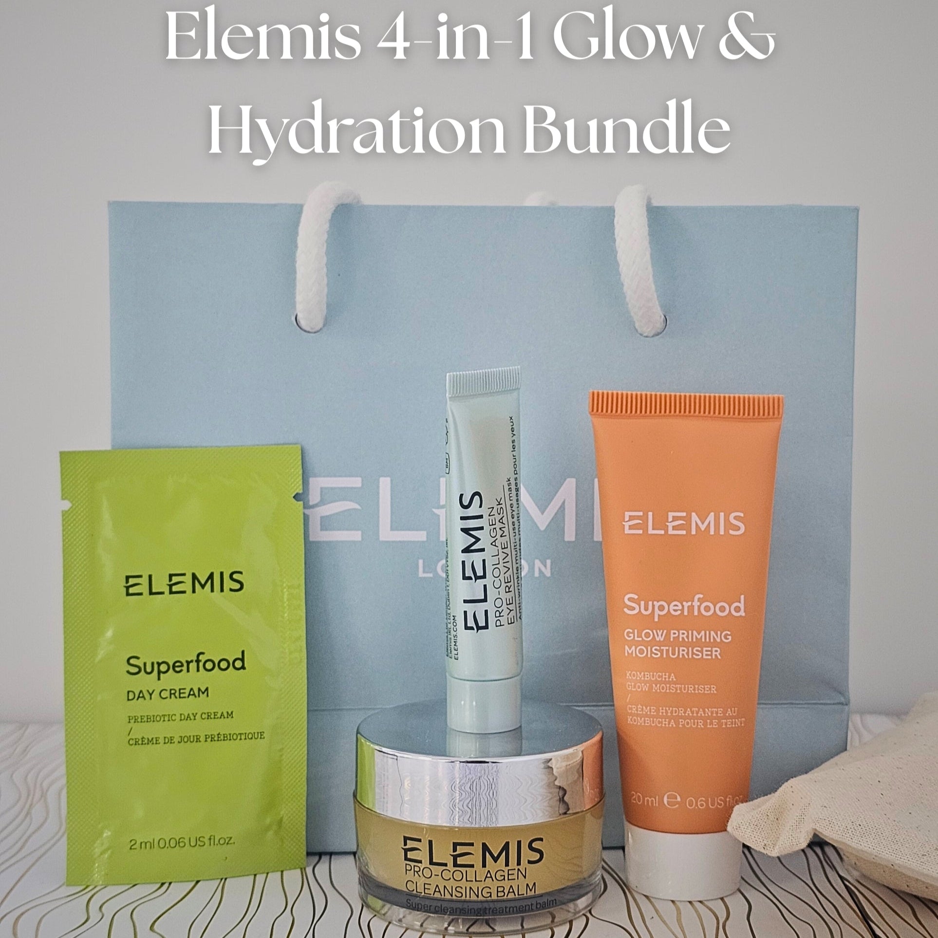 Elemis 4'ü 1 Arada Işıltı ve Nemlendirme Seti | Elegancia Kıbrıs