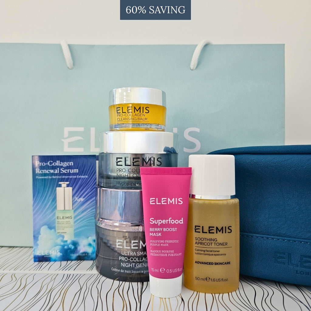 Elemis 6-in-1 Pro-Collagen Premium Night Care Bundle available in Cyprus and trnc.