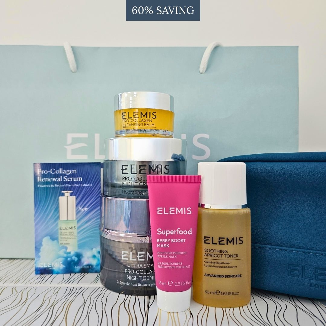 Elemis 6-in-1 Pro-Collagen Premium Night Care Bundle available in Cyprus and trnc.