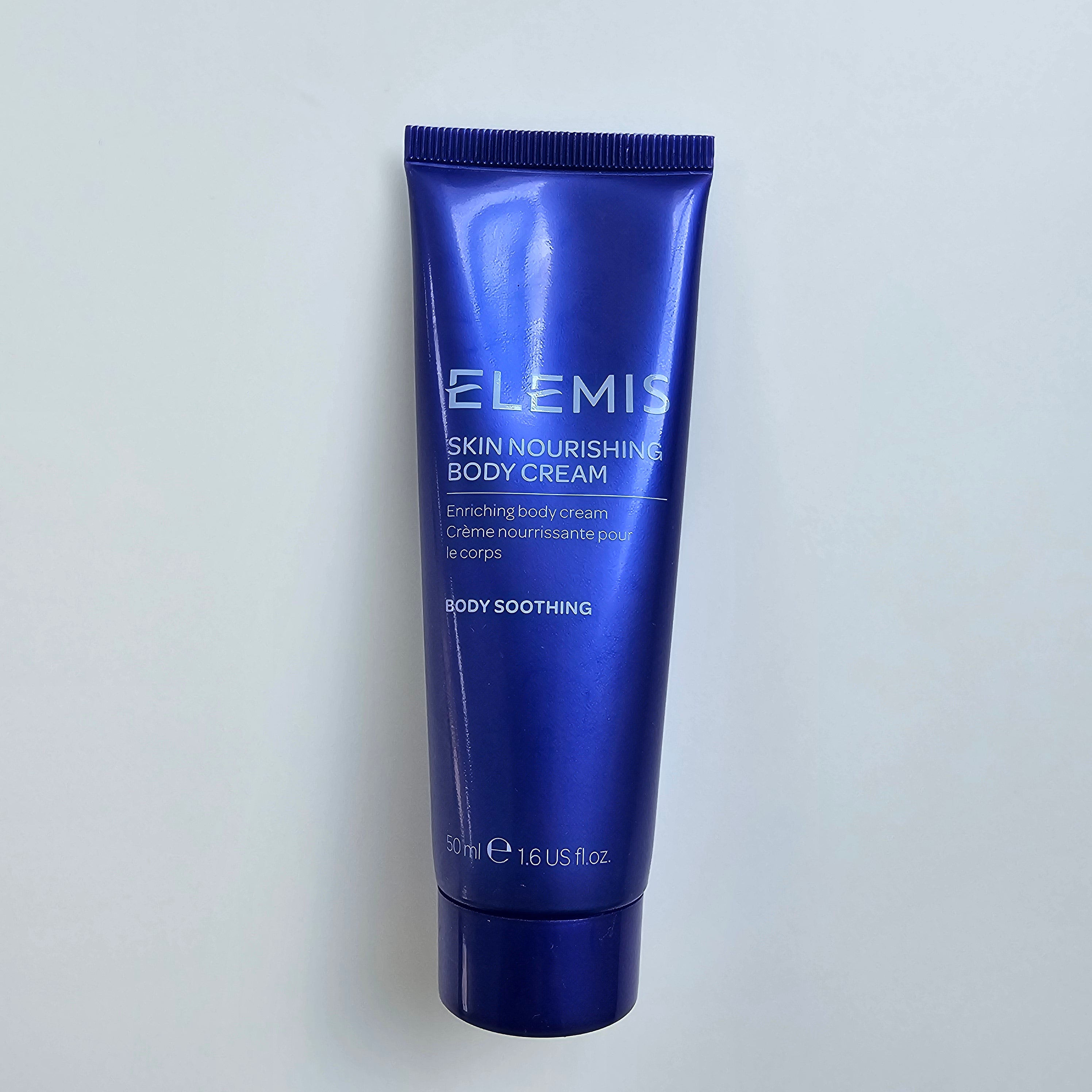Elemis Skin Nourishing Body Cream 50ml – hydrating body lotion for soft, smooth skin