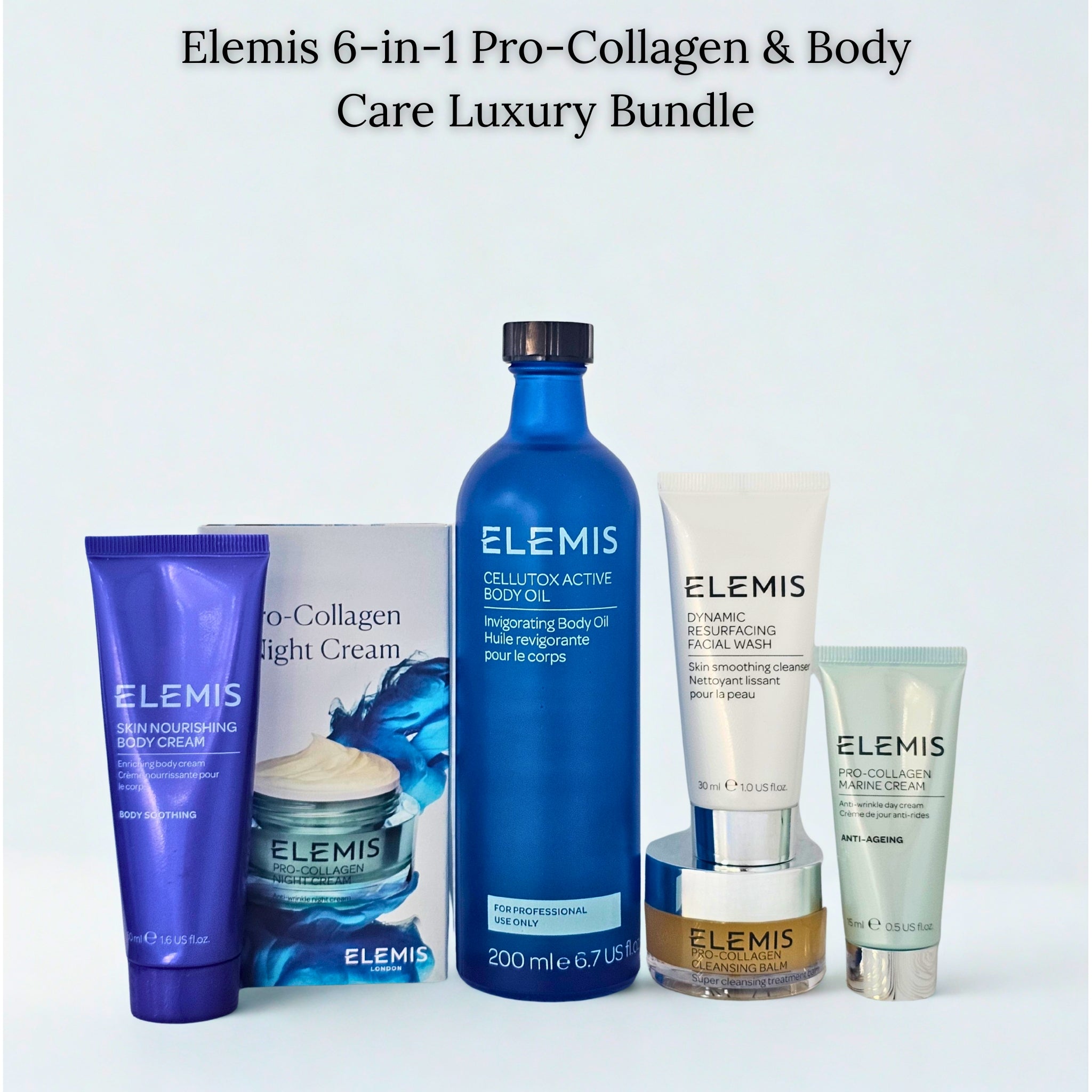 Elemis 6-in-1 Pro-Collagen & Body Care Luxury Bundle | Elegancia Cyprus