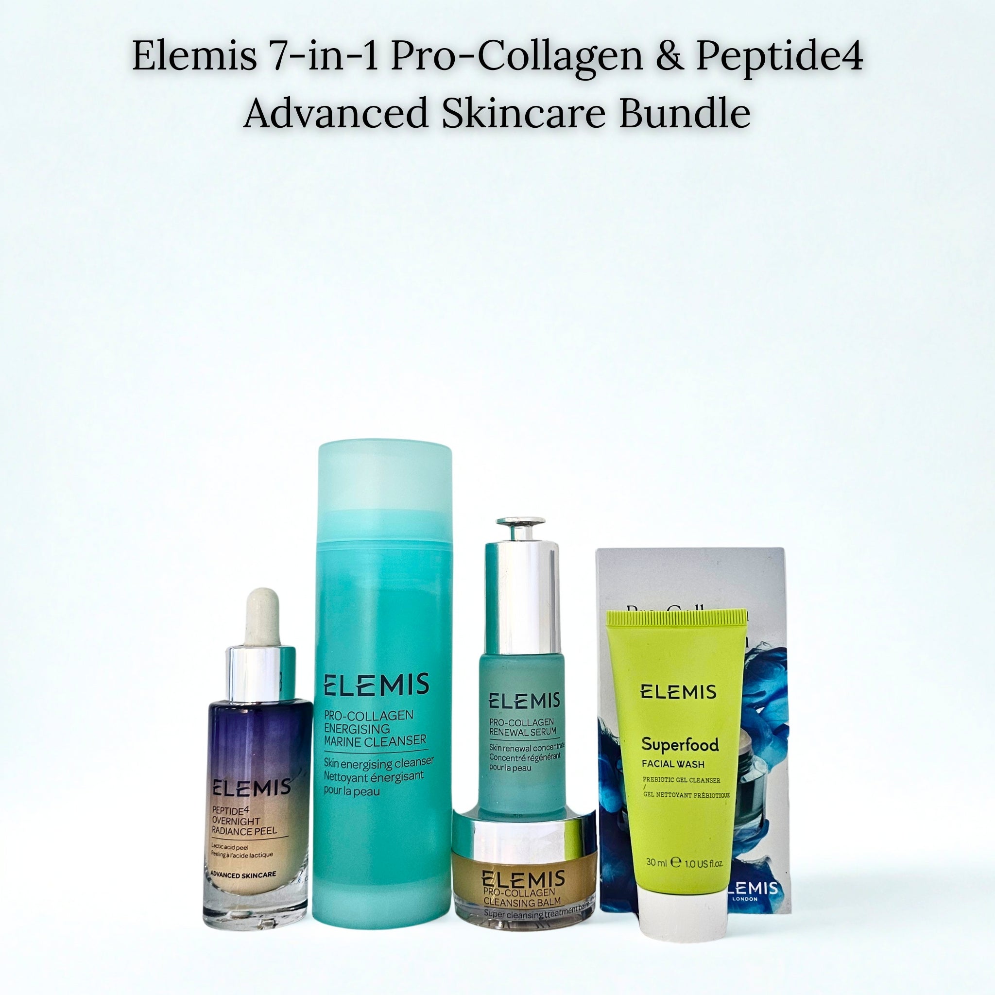 Elemis 7-in-1 Pro-Collagen & Peptide4 Advanced Skincare Bundle | Elegancia Cyprus