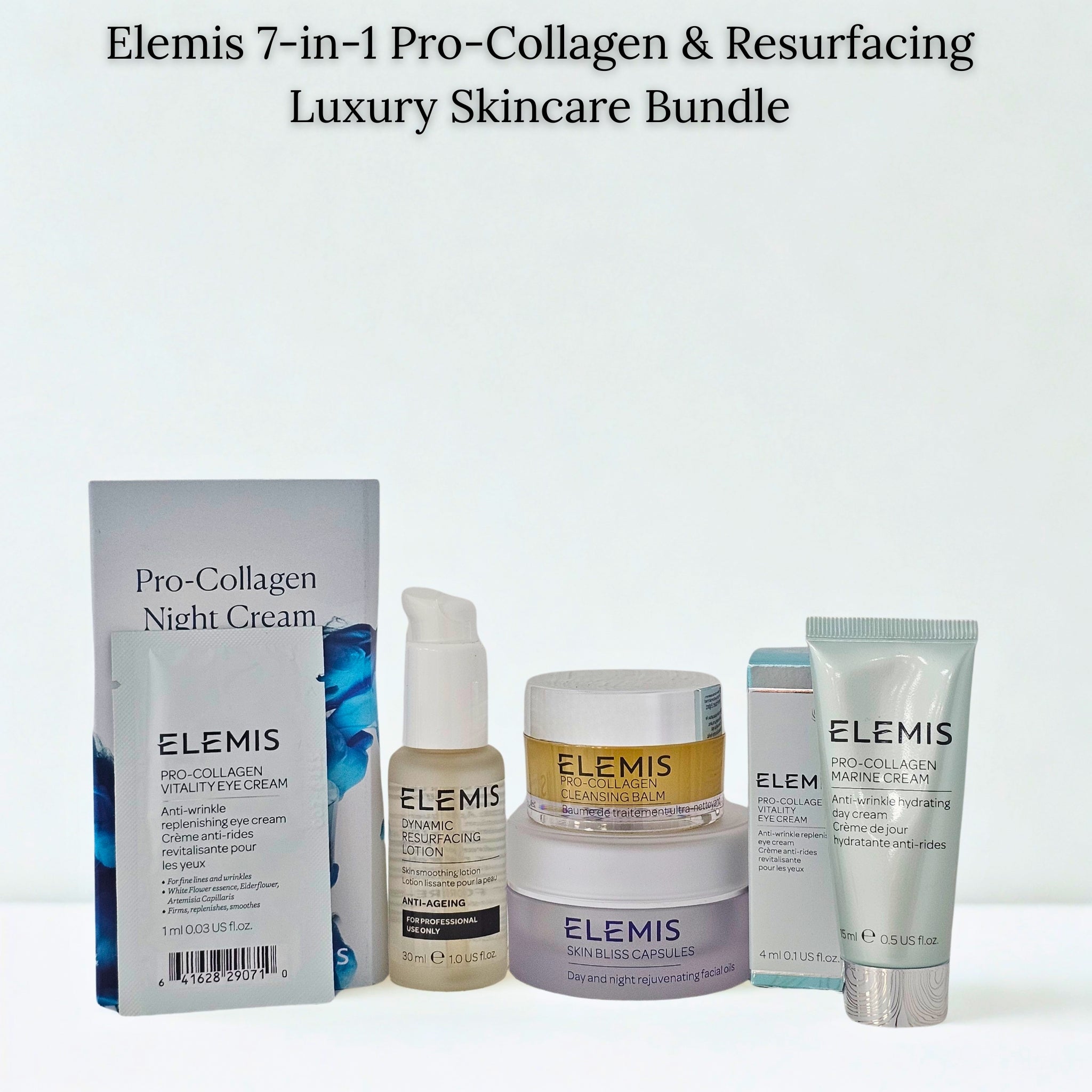 Elemis 7-in-1 Pro-Collagen & Resurfacing Luxury Skincare Bundle | Elegancia Cyprus