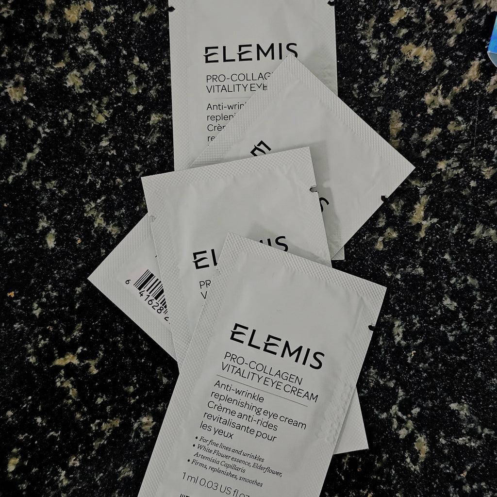 Elemis Pro-Collagen Vitality Eye Cream sachets – revitalizing eye treatment