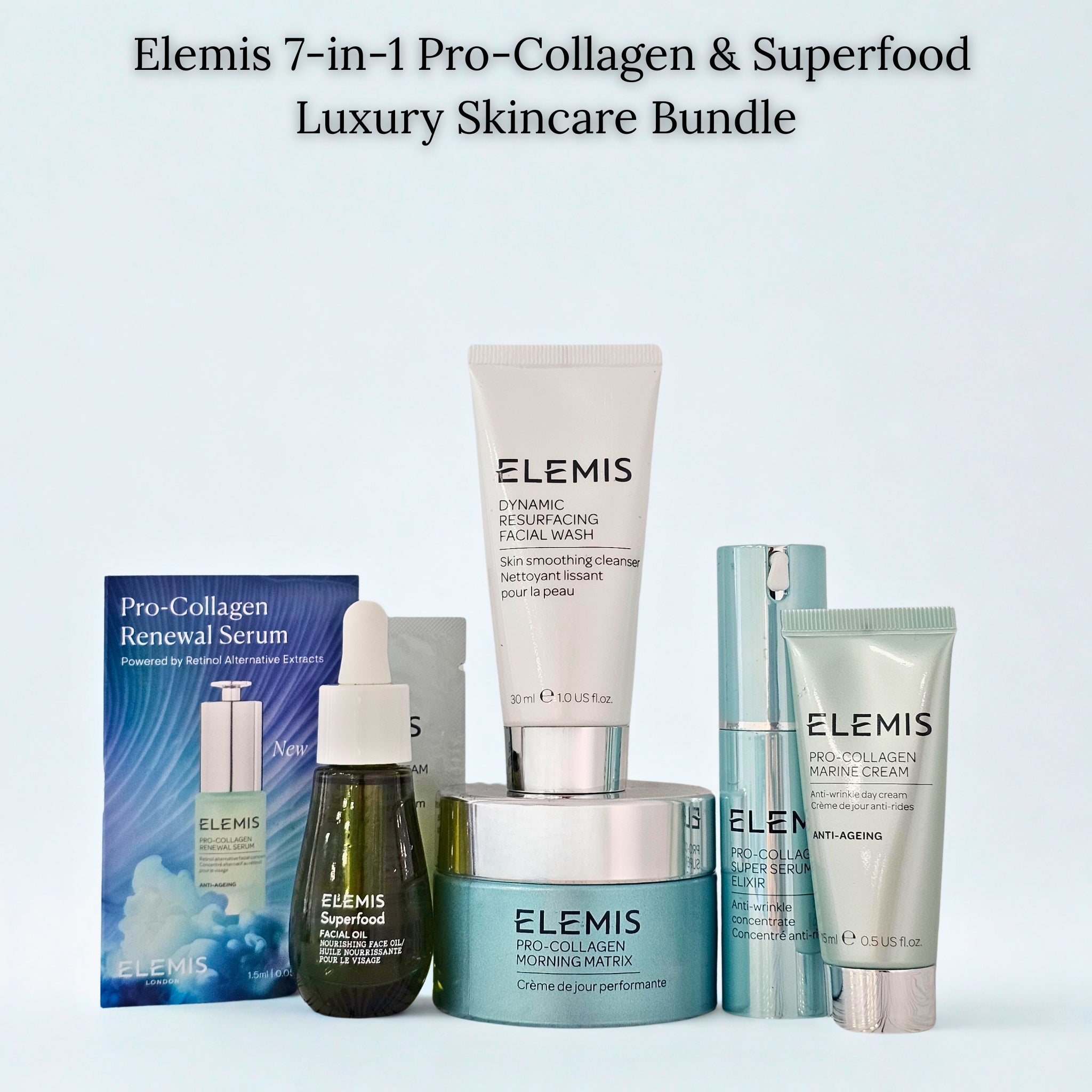Elemis 7-in-1 Pro-Collagen & Superfood Luxury Skincare Bundle in cyprus