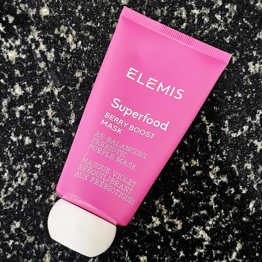 Elemis Superfood Berry Boost Mask 15ml – antioxidant clay mask for balanced, refreshed skin