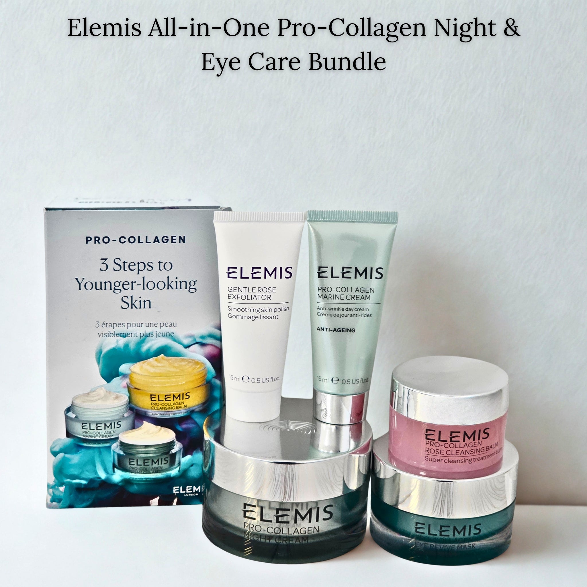 Elemis All-in-One Pro-Collagen Night & Eye Care Bundle | Elegancia Cyprus