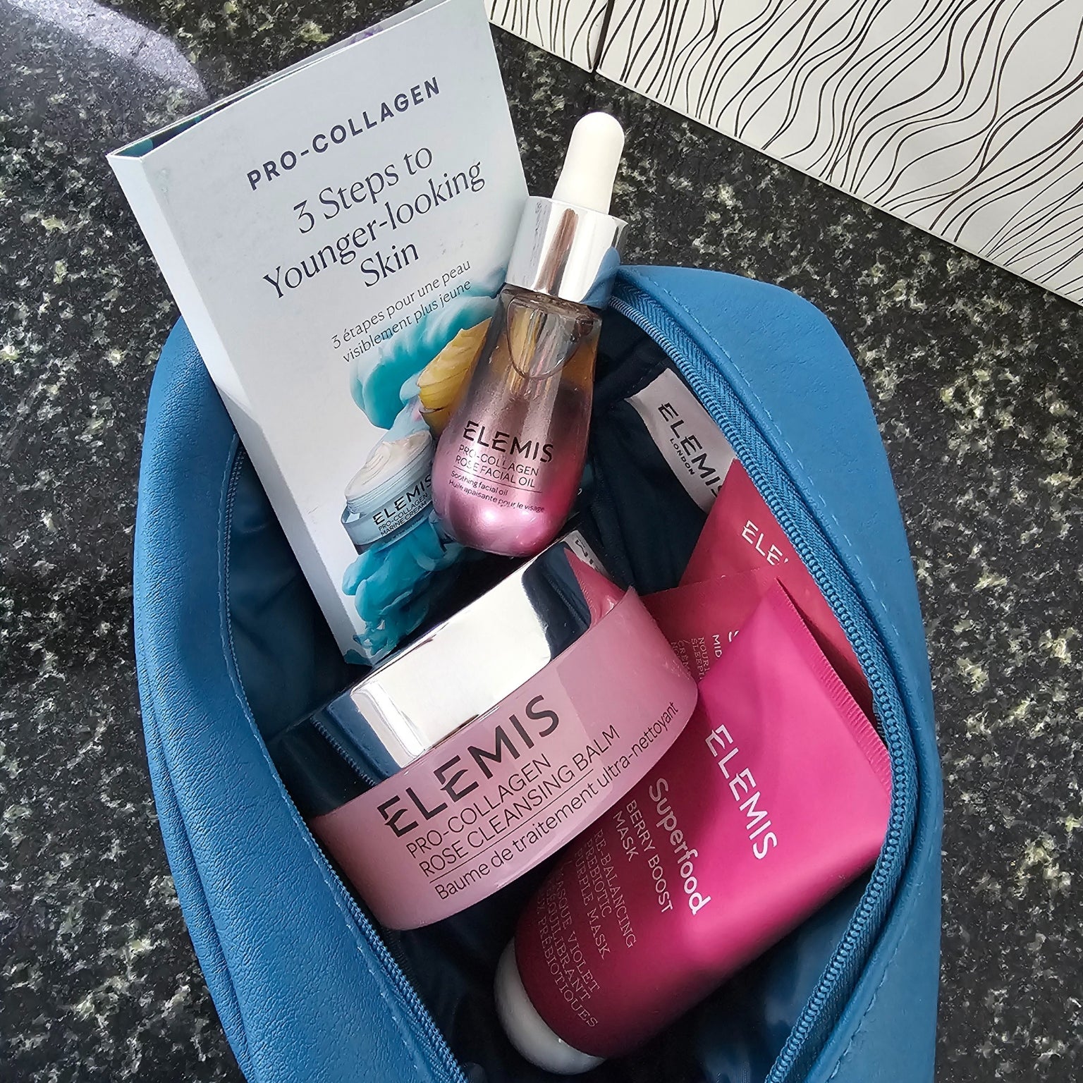 Elemis Rose Glow & Hydration cilt bakım seti – gül özlü nemlendirici set – Kuzey Kıbrıs