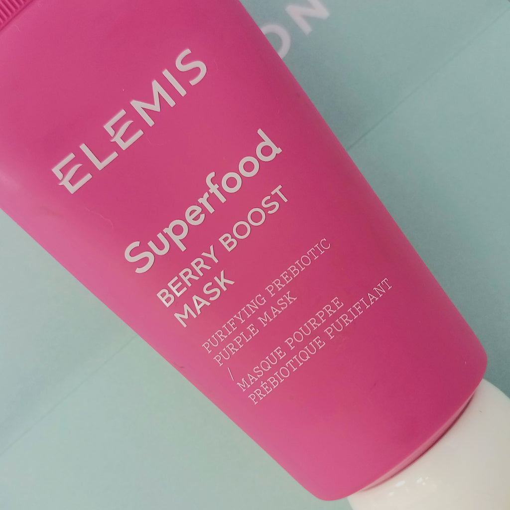 Elemis Superfood Berry Boost Mask 75ml – detoxifying face mask for radiant skin