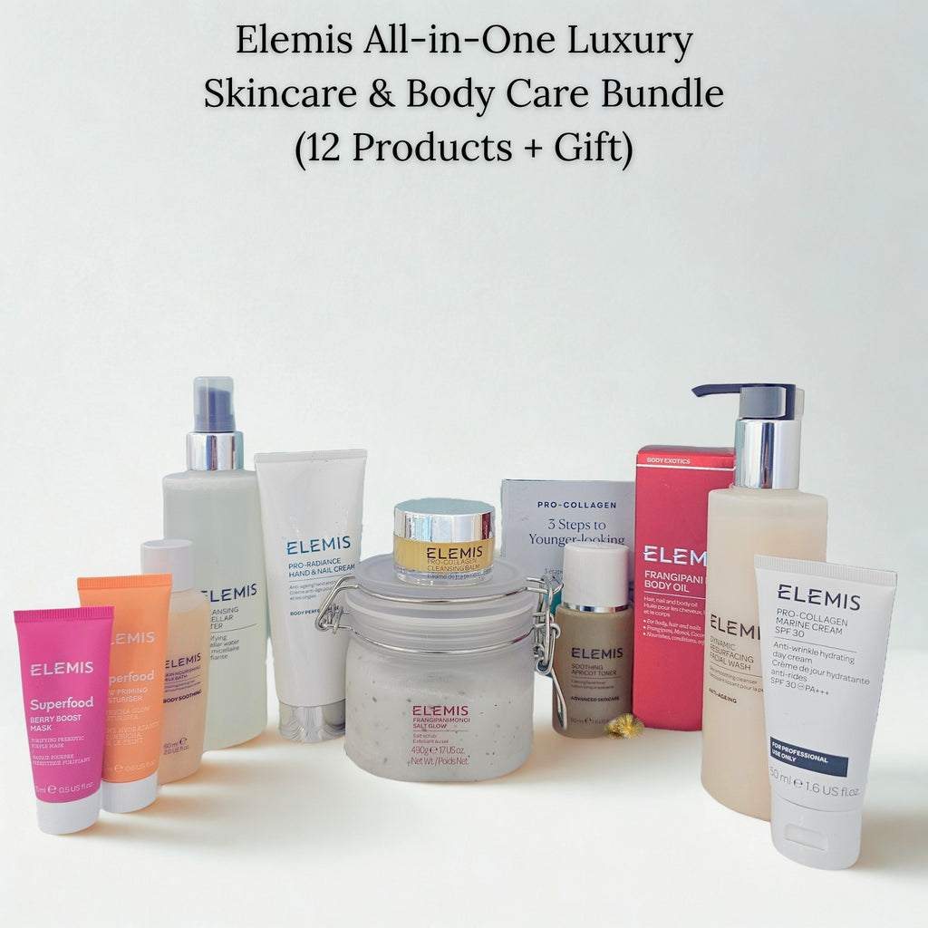 Elemis All-in-One Luxury Skincare & Body Care Bundle (12 Products ) | Elegancia Cyprus