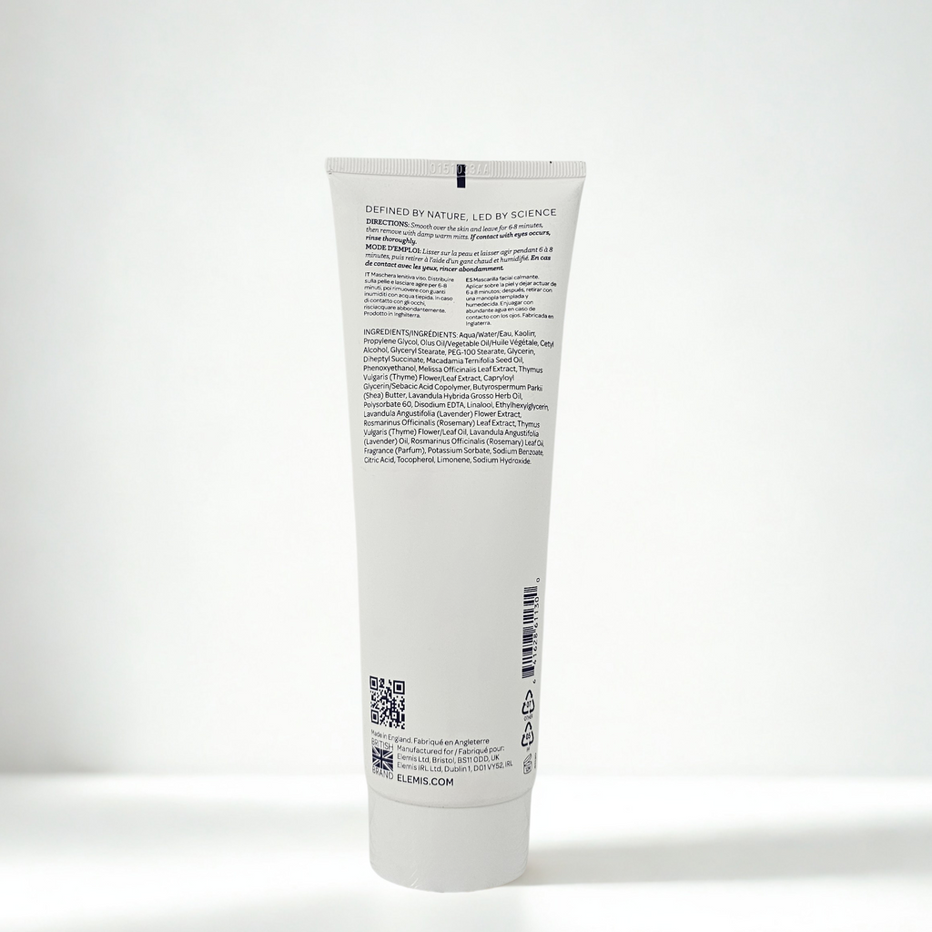 Elemis Herbal Lavender Repair Mask 250ml – soothing and hydrating face mask with lavender extract for sensitive skin – lavanta özlü nemlendirici ve yatıştırıcı yüz maskesi