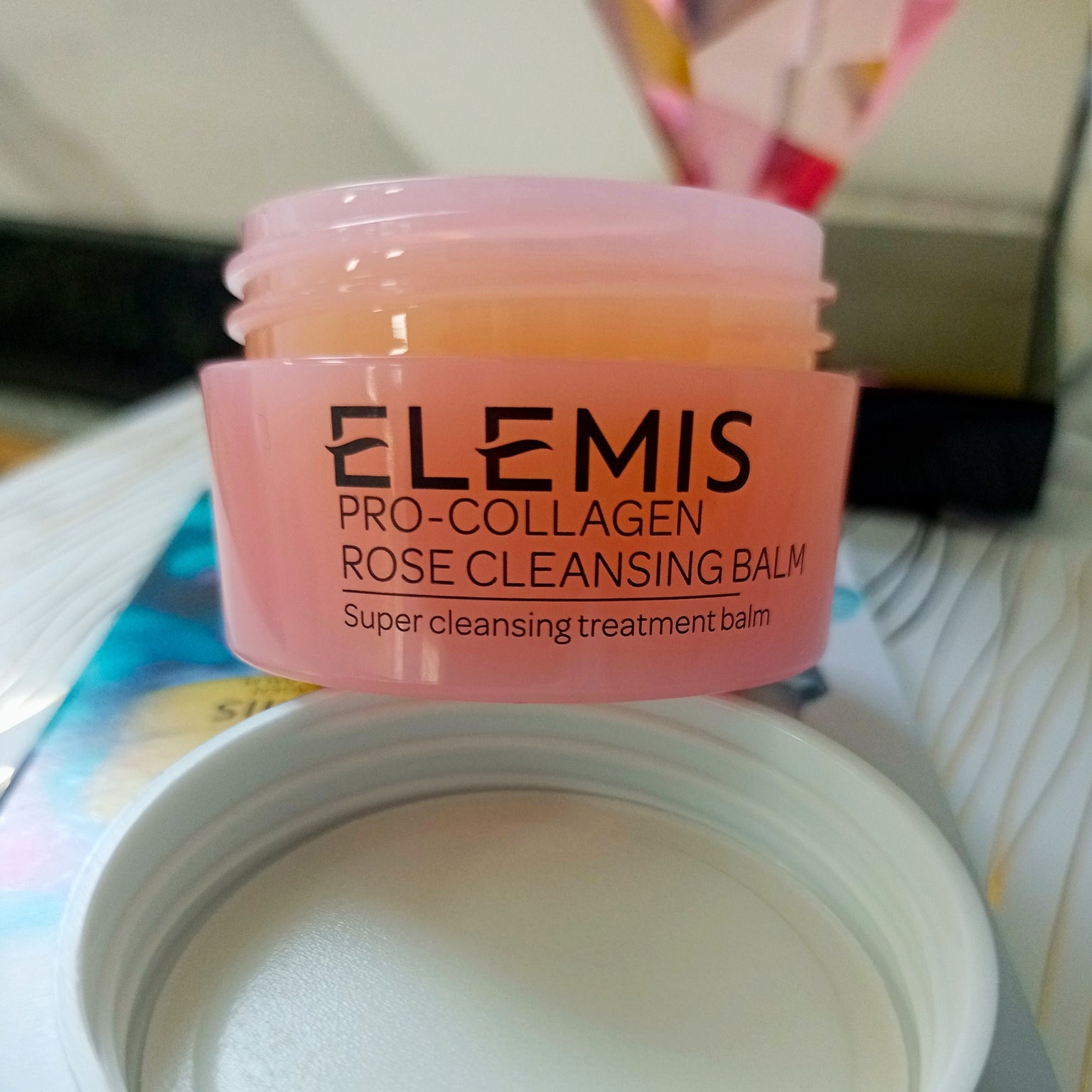 Elemis Pro-Collagen Rose Cleansing Balm – Luxury Makeup Remover & Hydrating Cleanser – TRNC
