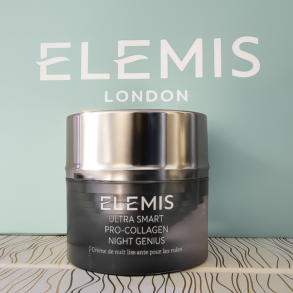 Elemis Ultra Smart Pro-Collagen Night Genius 50ml – Lüks Gece Bakım Kremi – Anti-Aging Kuzey Kıbrıs