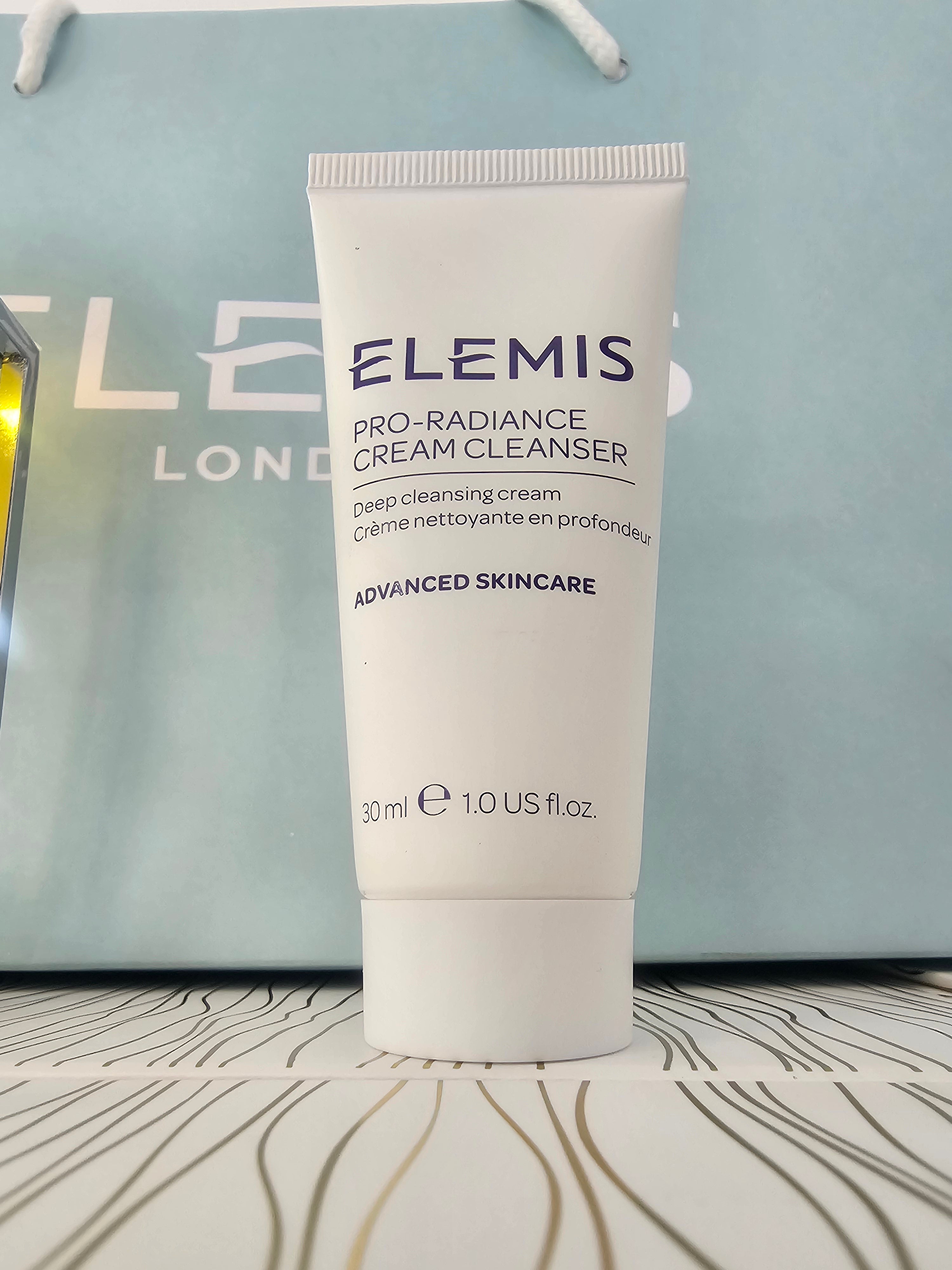 Elemis Pro-Radiance Cream Cleanser 30ml – Anti-Aging Hydrating Skincare – TRNC