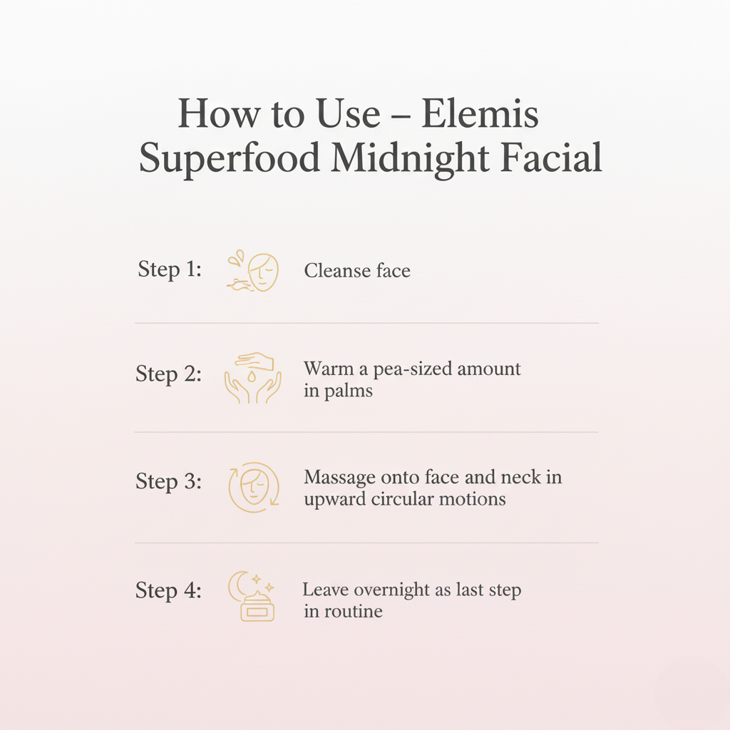 ELEMIS SUPERFOOD MIDNIGHT FACIAL 15ML | Elegancia Cyprus