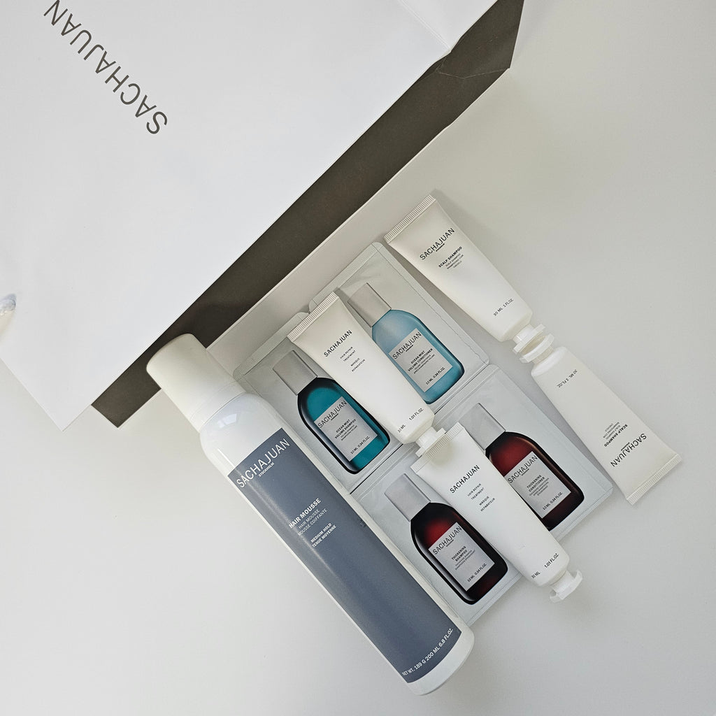 Sachajuan Haircare Bundle | Mousse, Repair, Shampoo & Conditioner