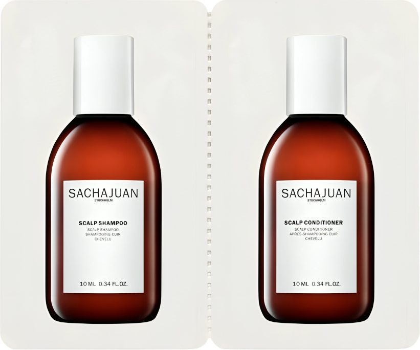 Sachajuan Scalp 10ml seyahat boy şampuan ve saç kremi paketi, TRNC’de