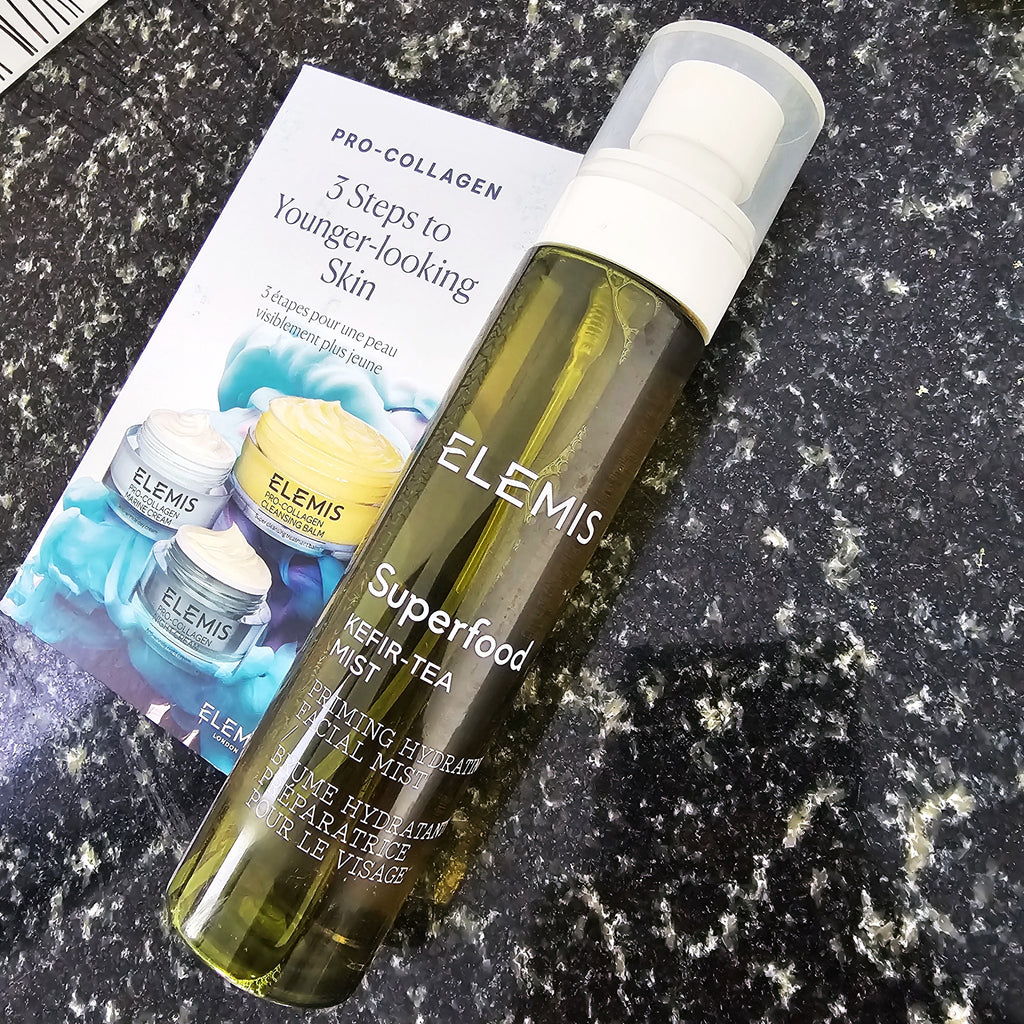 Elemis Superfood Kefir Tea Mist 100ml – probiyotik yüz spreyi – cilt ferahlatıcı ve nemlendirici mist – Kuzey Kıbrıs